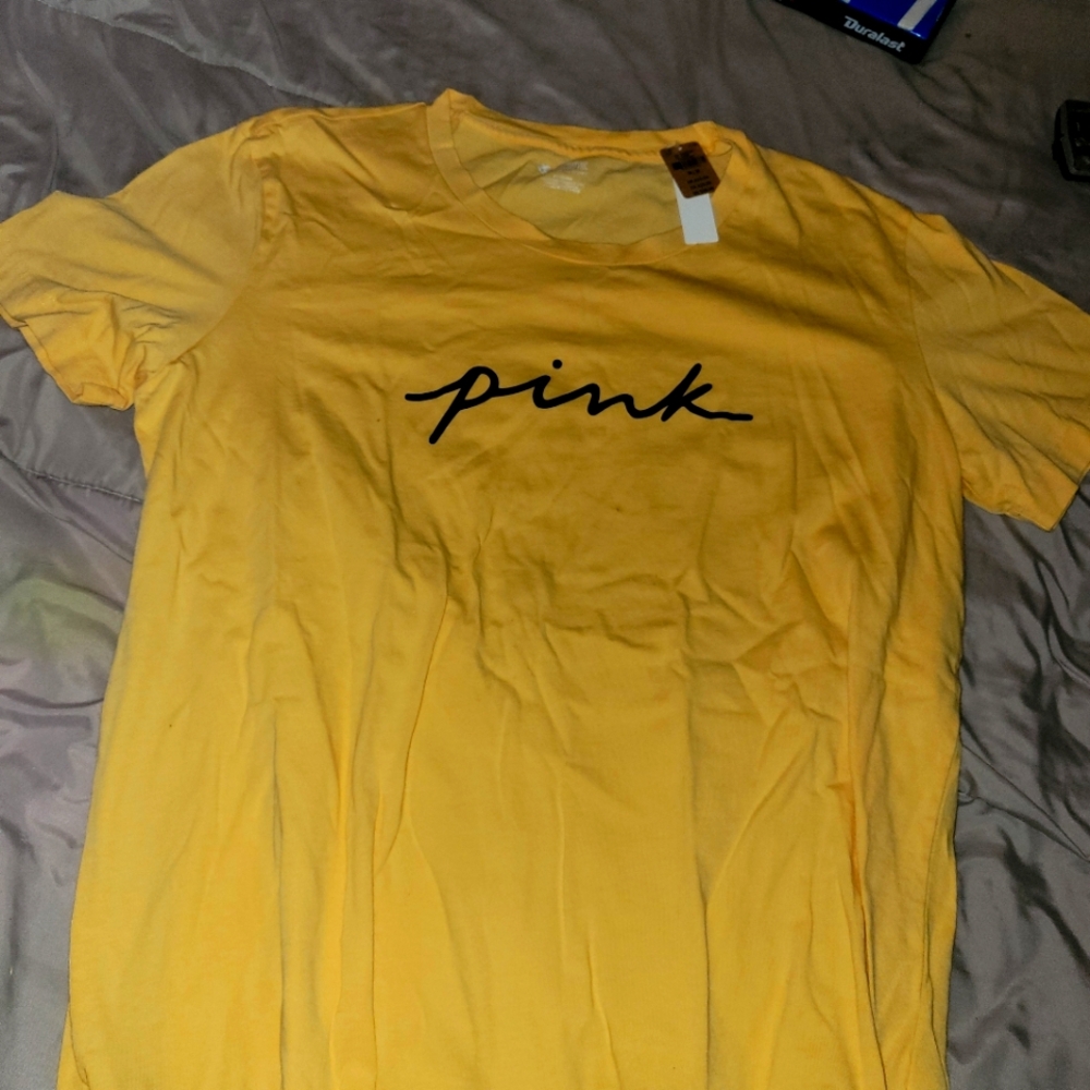 Yellow t-shirt from PINK